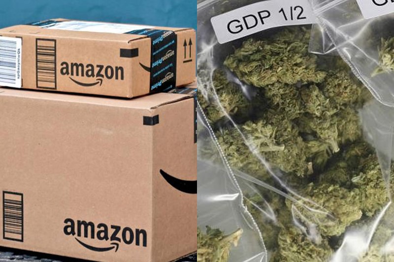 What do you say Cannabis sale from Amazon, police notice to company in bhind madhya pradesh | काय सांगता? अमेझॉनवरुन गांजाची विक्री, कंपनीला पोलिसांची नोटीस