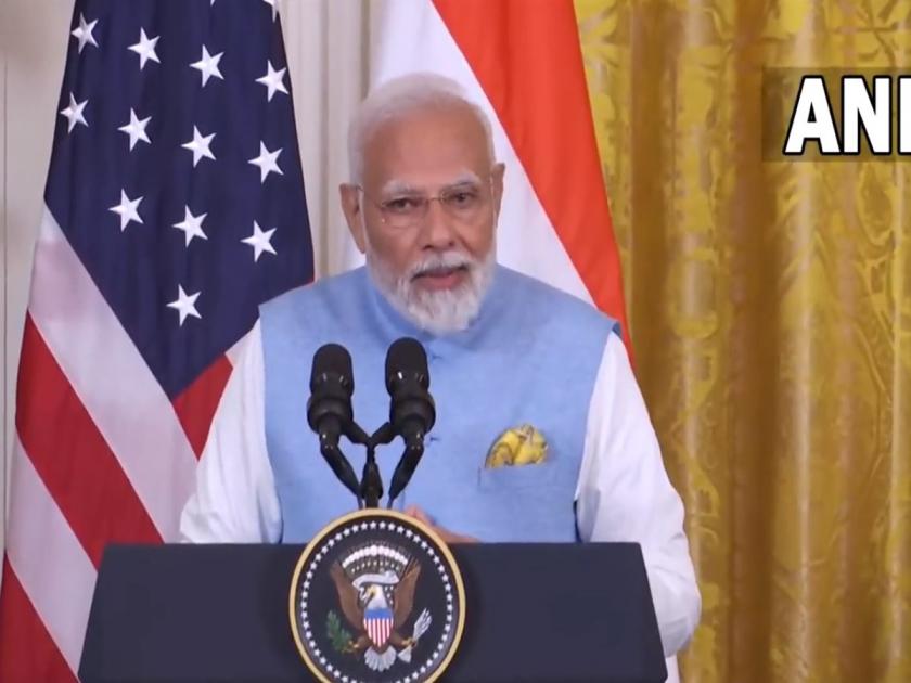 A journalist asked Narendra Modi a question about the minorities in the country india, Prime minister Narendra modi gave the answer | भारतात अल्पसंख्यांकांसोबत भेदभाव होतो? अमेरिकन पत्रकाराच्या प्रश्नावर मोदींनी दिलं उत्तर