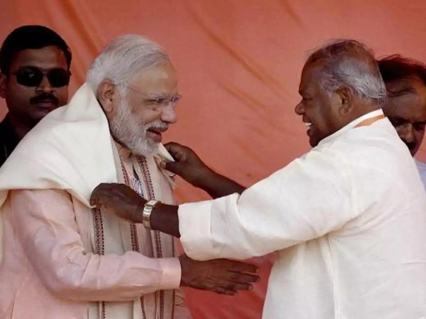 Prime Minister campaigned for Manjhi in Bihar's Gaya constituency | बिहारच्या गया मतदरासंघात मांझींसाठी पंतप्रधान उतरले प्रचारात