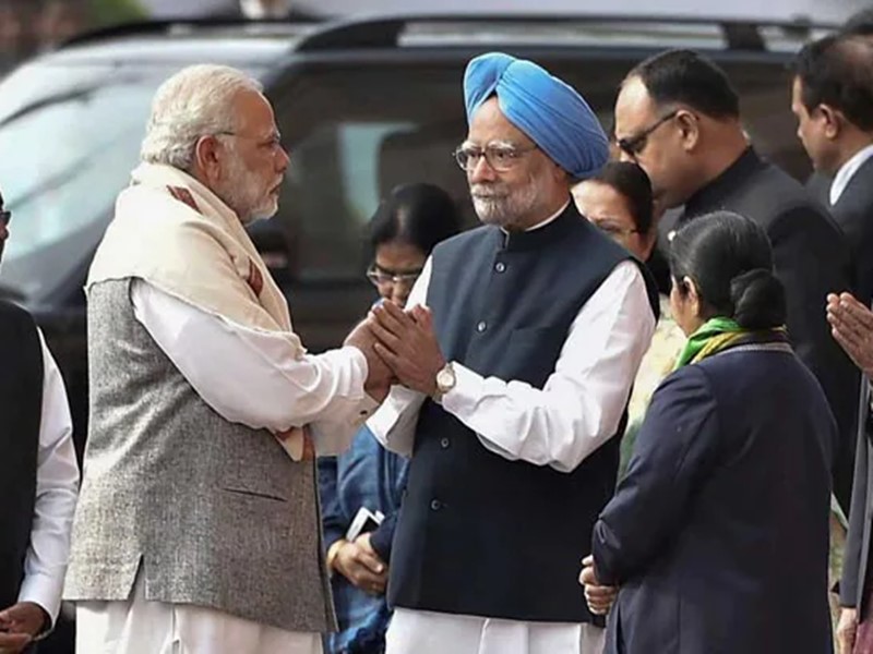 Get well soon ... Dr. Prime Minister Modi's prayer for Manmohan Singh's health | लवकर बरे व्हाल... डॉ. मनमोहनसिंग यांच्या प्रकृती स्वास्थतेसाठी PM मोदींची प्रार्थना