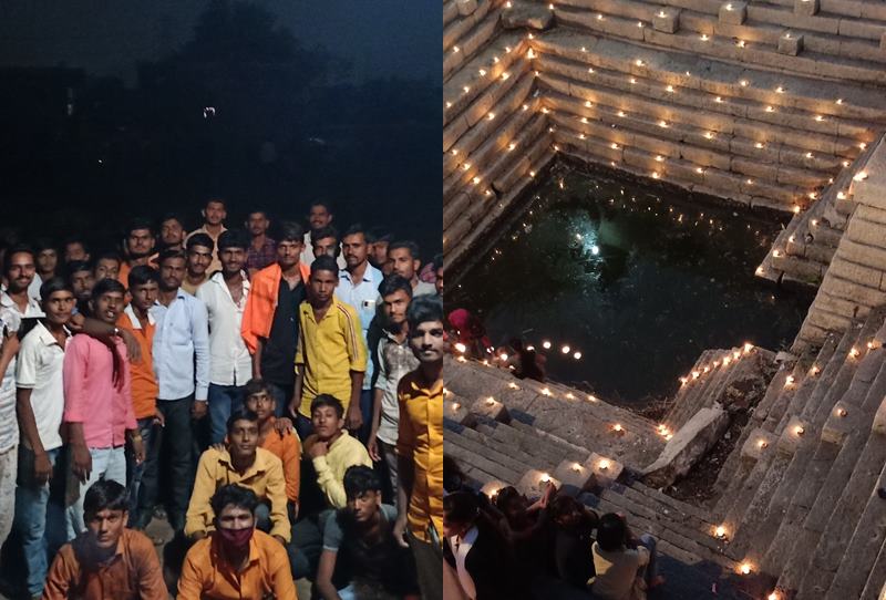 Twelve, illuminated by youth's hard work, 'Wow Wow' campaign in maharashtra and parbhani | तरुणाईच्या कष्टानं उजळल्या बारवा, सोशल मीडियातून होतेय मोहिमेची 'वाह वा'