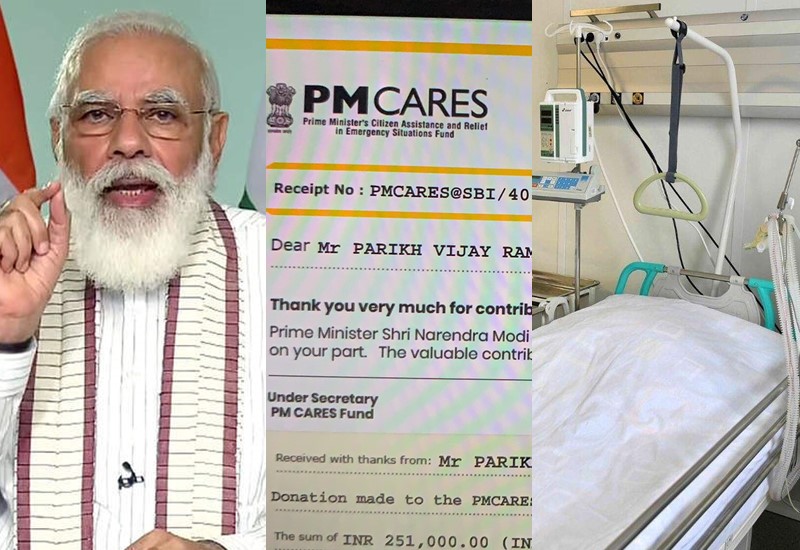 PM gave Rs 2 lakh 51 thousand to the care fund, but my mother at the door of death did not get a bed, virl tweet | PM केअर फंडात 2 लाख 51 हजार दिले, पण मरणाच्या दारातील माझ्या आईला बेड नाही मिळाला