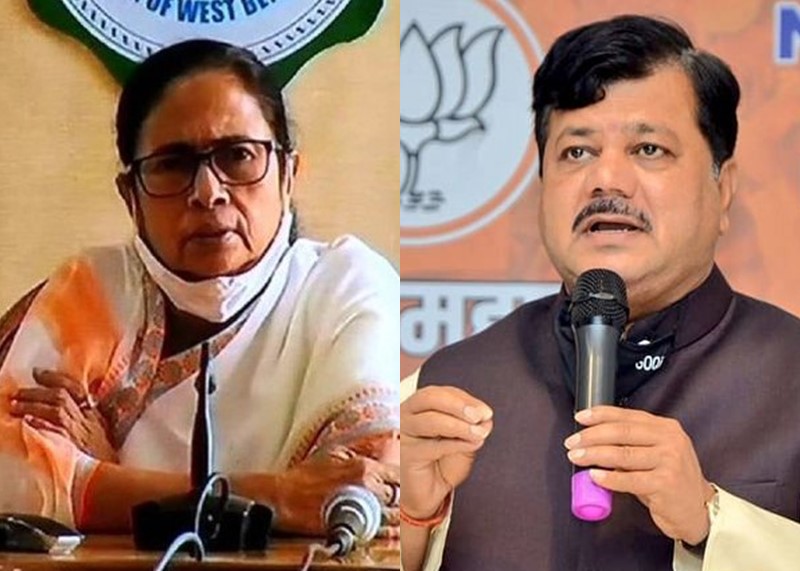 'Mamata Banerjee insulted national anthem, file case against CM', pravin darekar in mumbai | 'ममता बॅनर्जींनी राष्ट्रगीताचा अवमान केला, मुख्यमंत्र्यांवर गुन्हा दाखल करा'