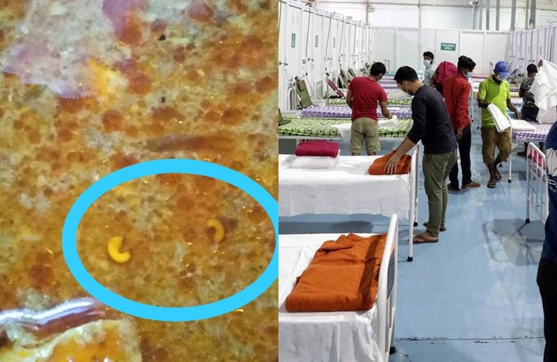 Corona virus : 'Larva in meal at Kovid Center of palghar, contractor is threatening in the name of Shiv Sena', Says MLA niranjan davkhare | Corona virus : 'कोविड सेंटरमधील जेवणात अळ्या, ठेकेदार शिवसेनेच्या नावानं देतोय धमक्या'