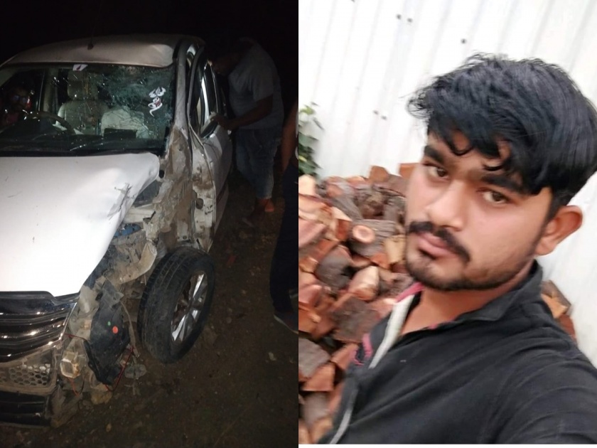 Accident while avoiding pothole, young man who got married 6 months ago died | ह्रदयद्रावक... खड्डा चुकवताना अपघात, ६ महिन्यांपूर्वीच लग्न झालेला युवक ठार