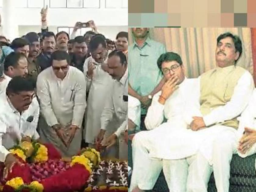 Remembering Gopinath Munde in Parli, Raj Thackeray's greeting at Gopinath Fort | Raj Thackeray: परळीत गोपीनाथ मुंडेंची आठवण, राज ठाकरेचं गोपीनाथ गडावर अभिवादन