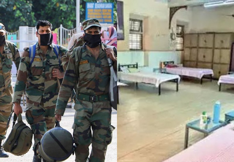 Corona virus : Our Army ... The Army set up a 150-bed isolation center in 48 hours in bhopal | Corona virus : हमारी आर्मी... सैन्य दलाने 48 तासांतच उभारले 150 बेडचं आयसोलेशन सेंटर