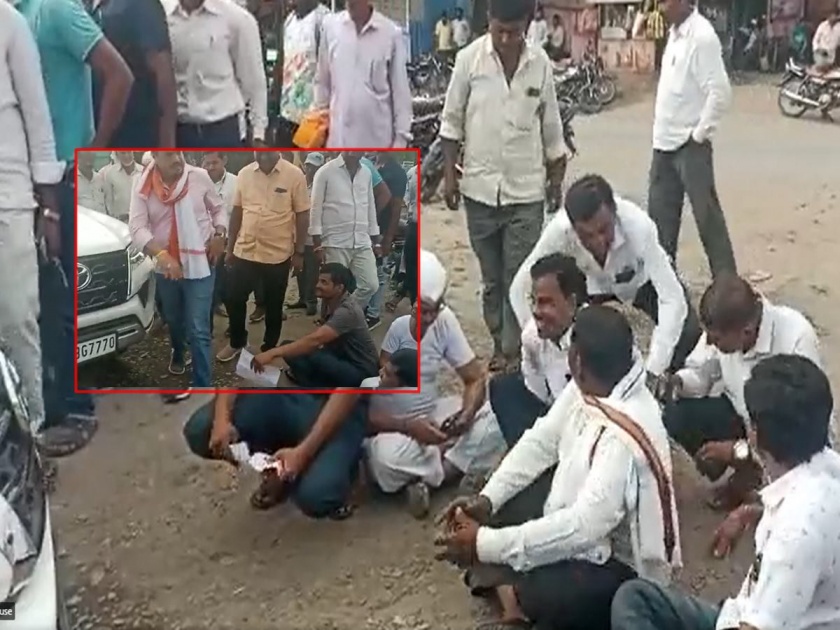 Rohit Pawar left without taking farmers' statement, video goes viral of kharda and jamkhed | Video: शेतकऱ्यांचं निवेदन न घेताच निघून गेले रोहित पवार, व्हिडिओ व्हायरल