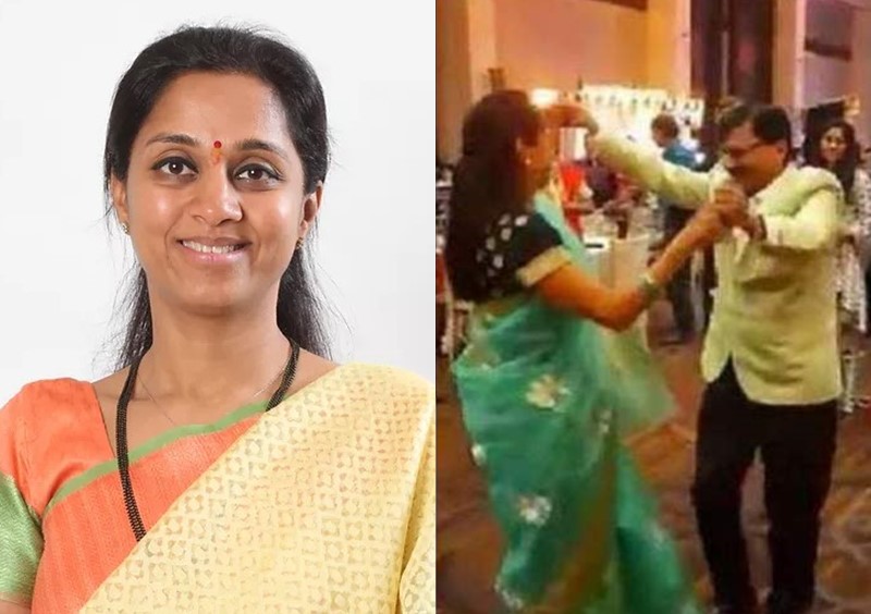 Supriya Sule's reply to the critics of the viral dance video with sanjay raut | व्हायरल डान्स व्हिडीओवर टीका करणाऱ्यांना सुप्रिया सुळेंचं प्रत्युत्तर