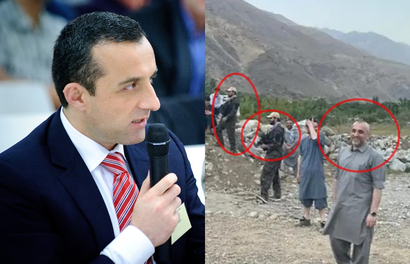 Afghanistan Crisis : Vice President Amarullah Saleh continues to play volleyball despite the terror afghanistan | Afghanistan Crisis : देशावर कब्जा, दहशतीचं सावट, बंदुकधारी कमांडो, तरीही व्हॉलिबॉल खेळतायंत उपराष्ट्रपती