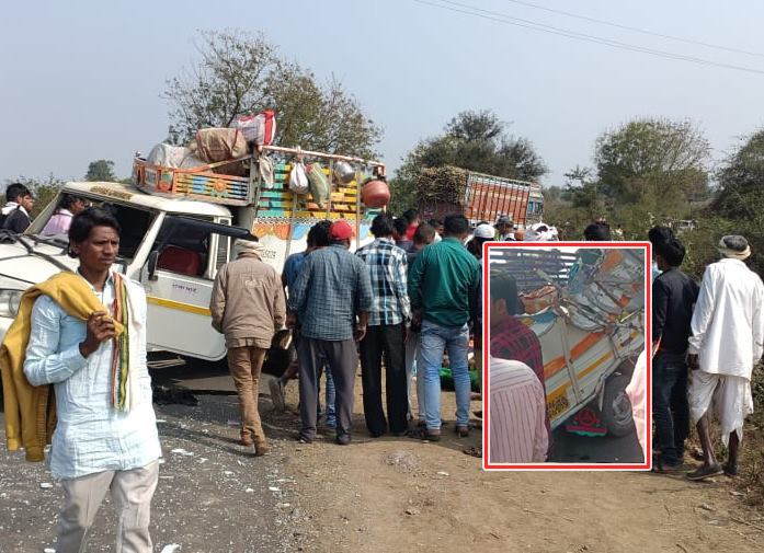 Fatal accident involving truck and pickup in burhanpur, 6 killed on the spot; MP Chief Minister's instructions to the administration | ट्रक अन् पिकअपचा भीषण अपघात, ६ जागीच ठार; मुख्यमंत्र्यांचे प्रशासनाला निर्देश