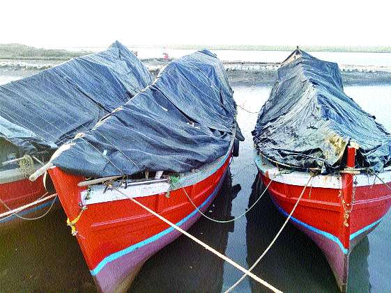 Fierce festivities with fishing ban | मासेमारीबंदीच्या फतव्याने तीव्र नाराजी