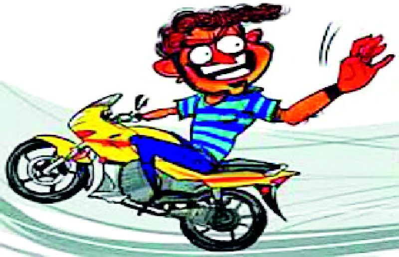 seven two wheeler stolen in new years first week in amravati | नववर्षाच्या पहिल्या आठवड्यात दुचाकीचोराने उधळले ‘सप्तरंग’