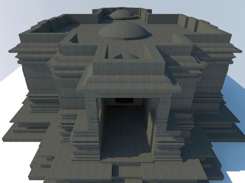 First Experiment in State: Historical Chamundeswari Mother's Temple to Build 'Archeology' Absolutely | राज्यात पहिलाच प्रयोग : ऐतिहासिक चामुंडेश्वरी मातेचे मंदीर ‘पुरातत्व’ हुबेहुब उभारणार