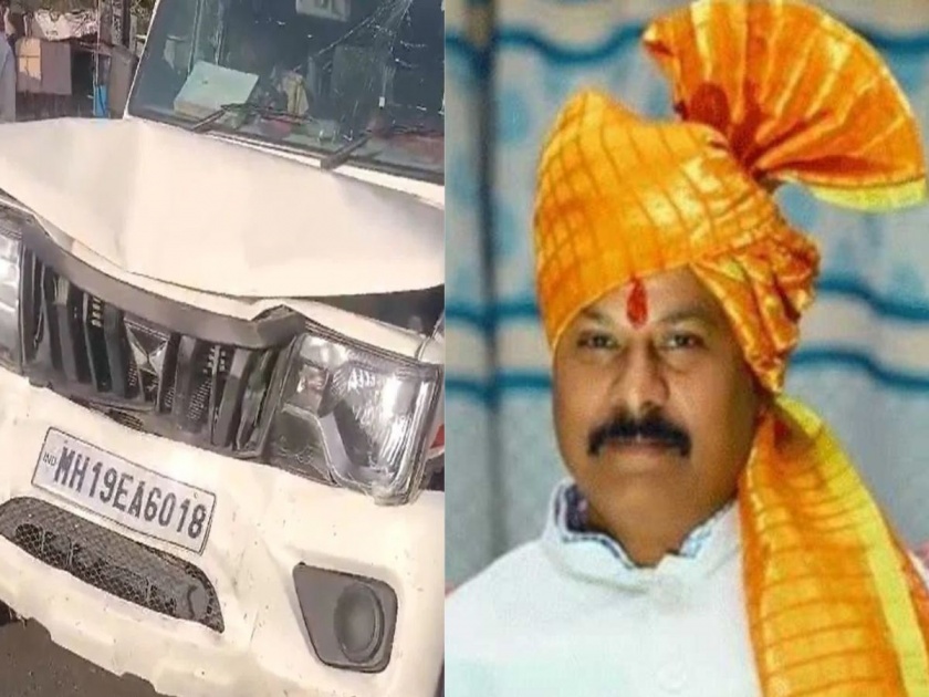 Accident to eknath Shinde Shiv Sena MLAs vehicle Injured Chandrakant Patal admitted to hospital | शिंदेंच्या शिवसेना आमदाराच्या वाहनाला अपघात; जखमी चंद्रकांत पाटलांवर रुग्णालयात उपचार