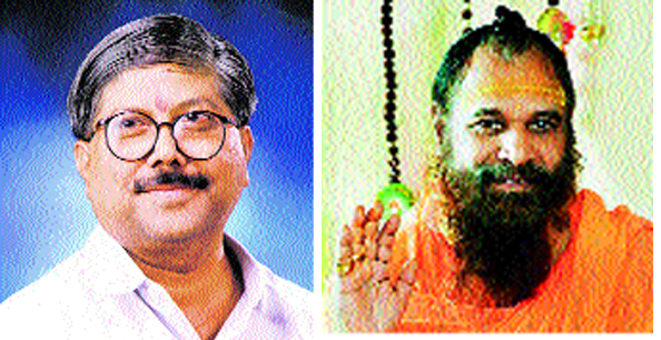 Politics; Chandrakant Dada and Jaisindeeshwar Mahaswami in Solapur! | Politics; माढ्यात चंद्रकांतदादा तर सोलापुरात जयसिध्देश्वर महास्वामी !