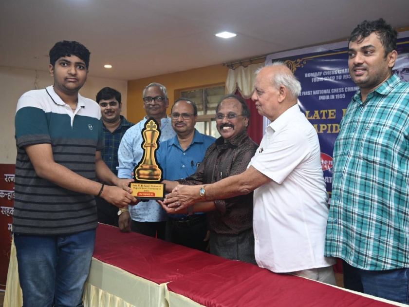 Goa's Mandar Lad wins Sapre Smriti Rapid Chess Tournament; Participation of 111 players | गोव्याचा मंदार लाड ठरला सप्रे स्मृती जलद बुद्धिबळ स्पर्धेचा विजेता; १११ खेळाडूंचा सहभाग