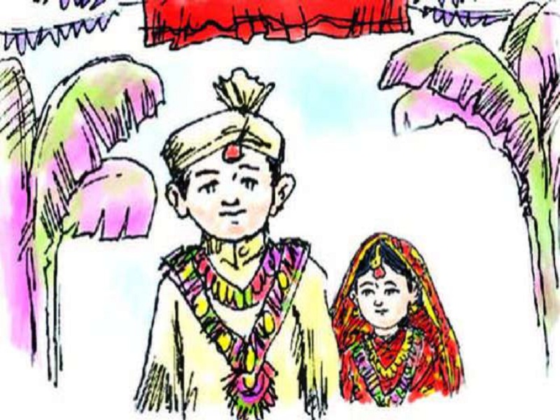 Child marriage stopped at Gunj in Wasmat taluka | वसमत तालुक्यातील गुंज येथे रोखला बालविवाह