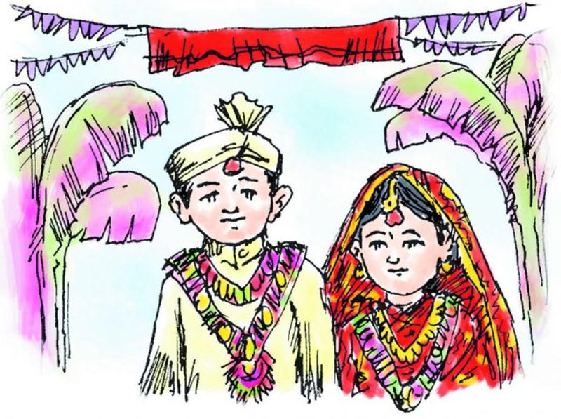 Well done! Police vigilance sparked child marriage busted; Crime against 6 persons including husband and son in Ulhasnagar | शाब्बास! पोलिसांच्या सतर्कमुळे बालविवाहाचे बिंग फुटले; उल्हासनगरात नवऱ्या मुलासह ६ जणांवर गुन्हा