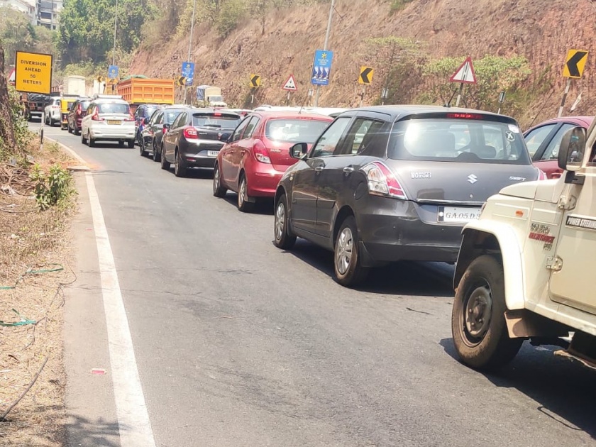 when will the traffic jam at chimbel junction be relieved | चिंबल जंक्शनवरील वाहतूक कोंडीतून सुटका कधी?