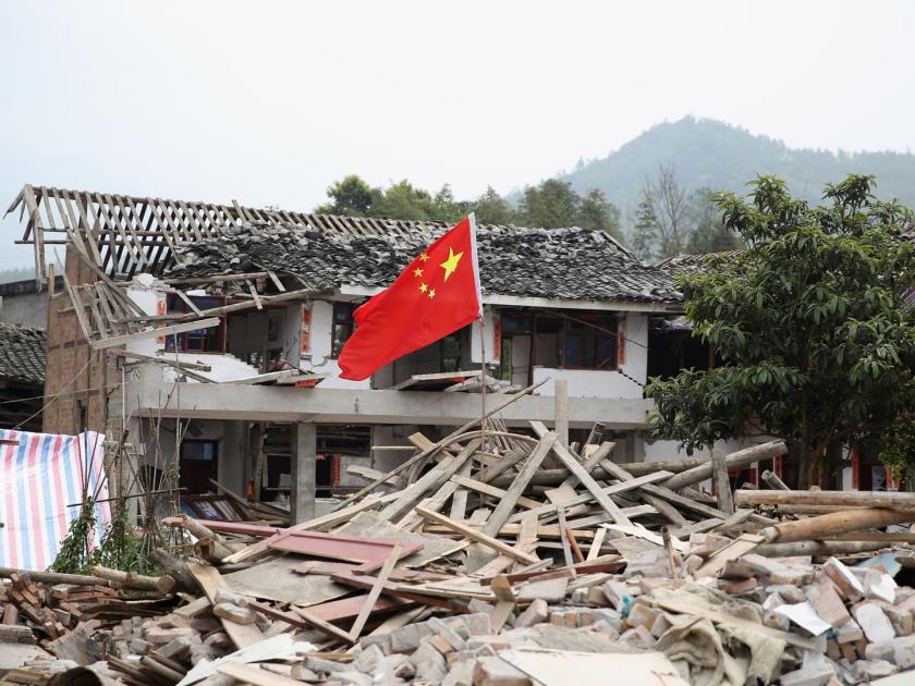 Earthquake shook China! Buildings collapse in Gansu province, 86 dead | भूकंपाने चीन हादरला! गान्सू प्रांतात इमारती कोसळल्या, ८६ लोकांचा मृत्यू