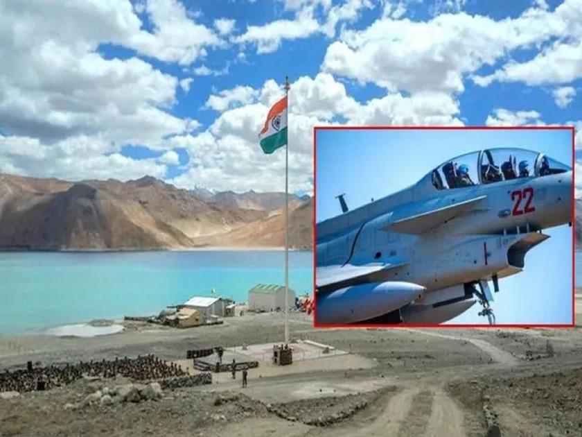 india Chinese fighter jet flew close to friction point on LAC in East Ladakh last month | लडाखजवळ चिनी लढाऊ विमानाची घुसखोरी, ड्रॅगनची पुन्हा कुरापत