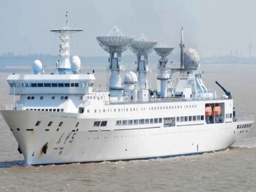 Sri Lanka forgot India's help, allowing Chinese ship to enter Hambantota port | भारताने केलेली मदत श्रीलंका विसरली, चिनी जहाजाला हंबानटोटा बंदरात येण्याची परवानगी दिली