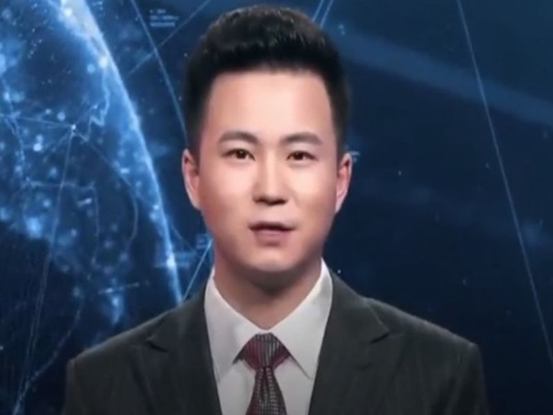 World's first AI news anchor makes "his" China debut | टीव्हीवर बातम्या देण्यासाठी येणार आर्टिफिशियल न्यूज अँकर