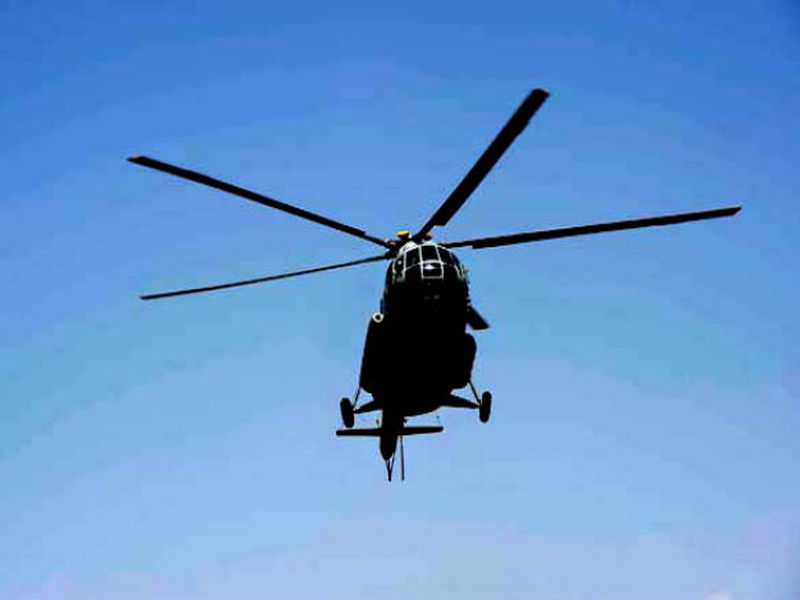 Helicopter missing: Seven people chopped off, 30 choppy air traffic control from Mumbai | ओएनजीसीचं हेलिकॉप्टर डहाणूजवळ समुद्रात कोसळलं, चार जणांचा मृत्यू