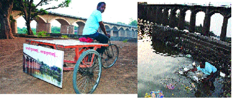  Cleanliness of Krishnamachi for 25 years in Sangli | सांगलीत विनामोबदला पंचवीस वर्षे कृष्णामाईची स्वच्छता