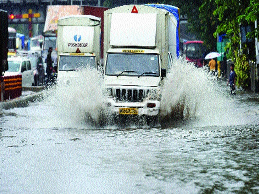 Two days in Mumbai; Heavy rains continued | मुंबईत दोन दिवस जोर‘धार’; मुसळधार पावसाचा इशारा कायम