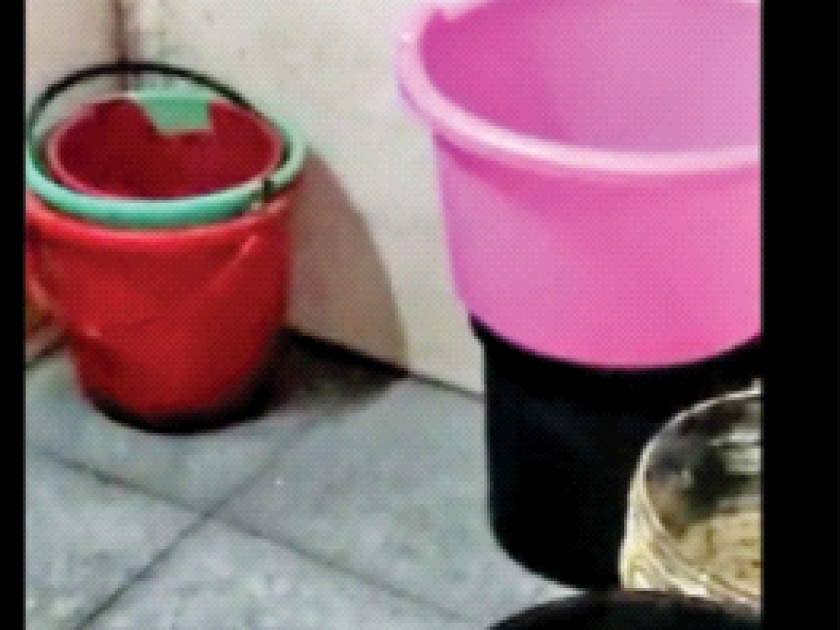 Toilet water used for Panipuri in Airoli | ऐरोलीत पाणीपुरीसाठी वापरले शौचालयाचे पाणी