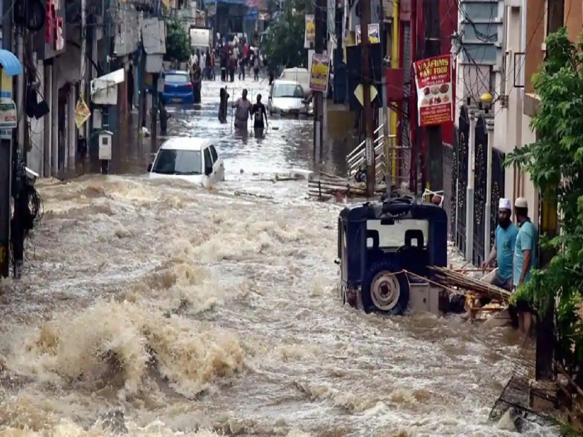 Rains kill 15 in Telangana, 10 in Andhra Pradesh; Order to all Collectors to be very careful | Rain Update: तेलंगणामध्ये पावसाने १५, तर आंध्रात १० ठार; जिल्हाधिकाऱ्यांना अतिशय सावध राहण्याचे आदेश