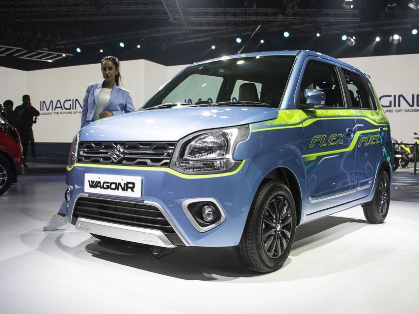 maruti suzuki wagonr flex fuel showcased at bharat mobility expo know about details | तयार राहा! मारुती घेऊन येतेय नवी वॅगनआर, पेट्रोल-CNG पेक्षाही कमी खर्चात चालणार; अशी आहे खासियत