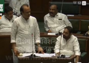 Maharashtra Government: And when NCP leader Ajit Pawar misses the assembly ... | Maharashtra Government: अन् राष्ट्रवादी नेते अजित पवार विधानसभेत चुकतात तेव्हा...