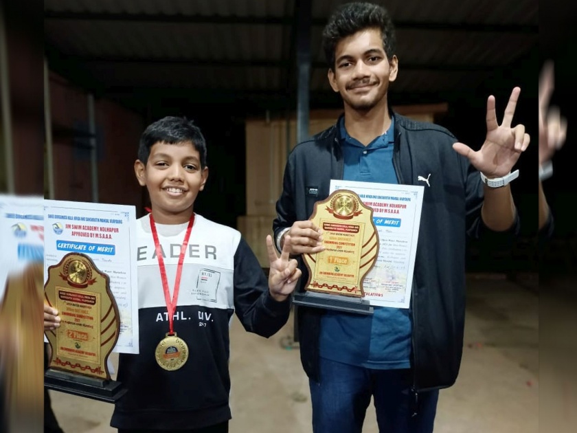 Swimmers Manav More and Ayush Tawde will do the record thrill of swimming continuously for 24 hours | जलतरणपटू मानव मोरे व आयुष तावडे करणार सलग २४ तास पोहण्याचा विक्रमी थरार