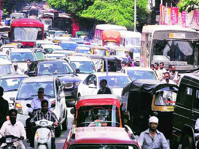 The issue of traffic congestion on ‘Kalyan-Sheel’ is complex; The MLA met the Commissioner of Police | ‘कल्याण-शीळ’वरील वाहतूककोंडीचा प्रश्न जटिल; आमदारांनी घेतली पोलीस आयुक्तांची भेट