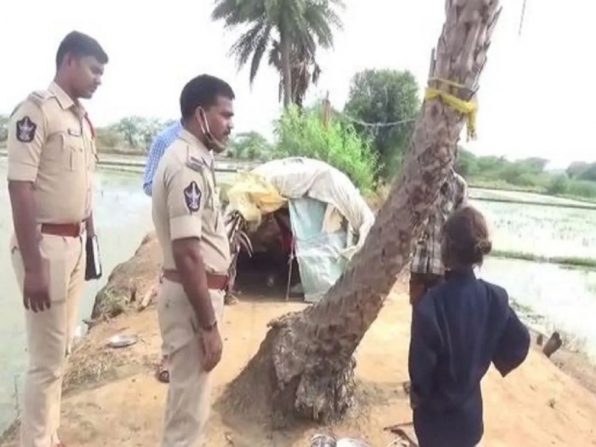 Man knocks wife unconscious buries her alive in Andhra Pradesh | ...अन् ७ वर्षाच्या मुलीने थेट पोलीस ठाणे गाठलं; घडलेला प्रकार ऐकून पोलीसही हादरले