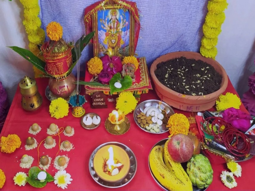 Navratri festival groups start, foreign Bhatji in Mumbai for worship | नवरात्रोत्सव मंडळांची लगबग सुरू, पूजाअर्चेसाठी मुंबईत परप्रांतीय भटजी! 