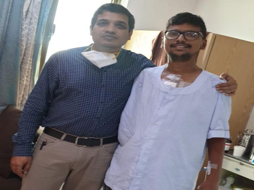 26-year-old man gets new life due to heart surgery | हृदय शस्त्रक्रियेमुळे २६ वर्षीय तरुणाला मिळाले नवे आयुष्य