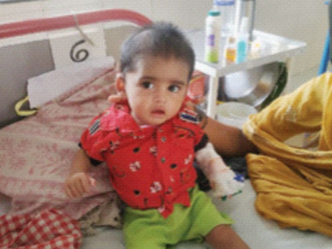 Seven month old boy Successful fight with tumor and corona | सात महिन्यांच्या बाळाची कोविडसह ट्युमरशी यशस्वी झुंज