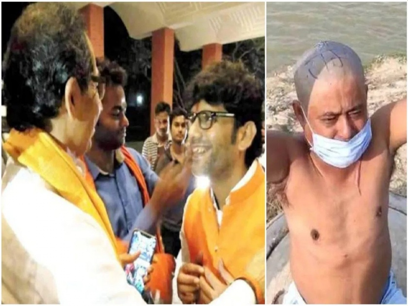 Vishwa Hindu Sena stunt, Varanasi Police arrested 6 people on shaved head youth | विश्व हिंदू सेनेचं आंदोलन की स्टटंबाजी?; नेपाळी सांगून ज्या युवकाचं मुंडन केलं, तो तर...