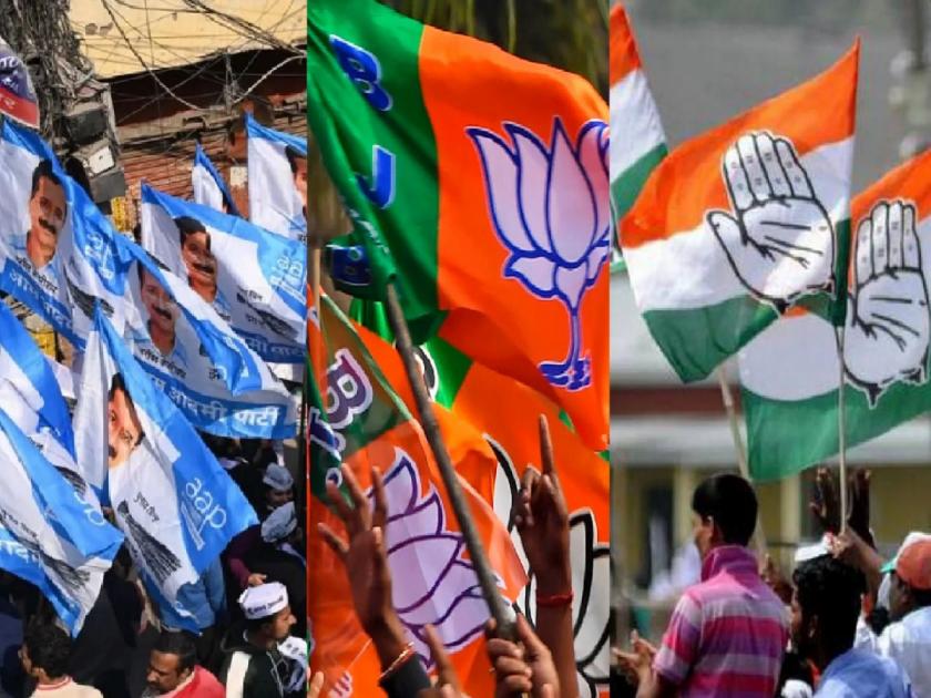 Battle among Patidars In Rajkot; BJP drop the ticket of who became MLA three time, Congress made a new move | राजकोटवर स्वारीसाठी पाटीदारांमध्येच लढाई; भाजपनं हॅट्ट्रिक मारलेल्या MLAचं तिकीट कापलं, काँग्रेसनं टाकला नवा डाव
