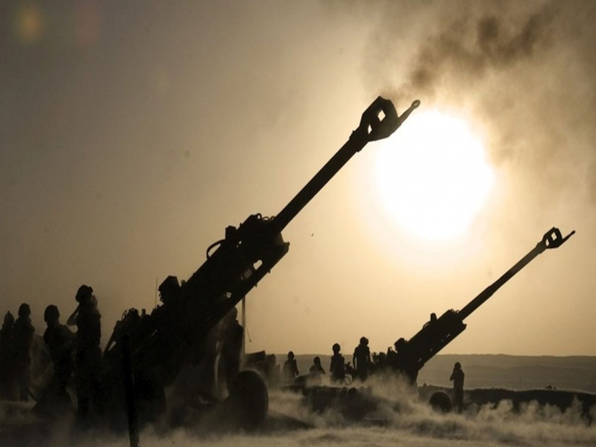 m 777 howitzer cannons have been included in the indian army Now the enemy will be eliminated in the blink of an eye | M-777 Howitzer : आता पापणी लवताच होईल शत्रूचा खात्मा; फक्त मृत्यू बरसतात या नव्या भारतीय तोफा