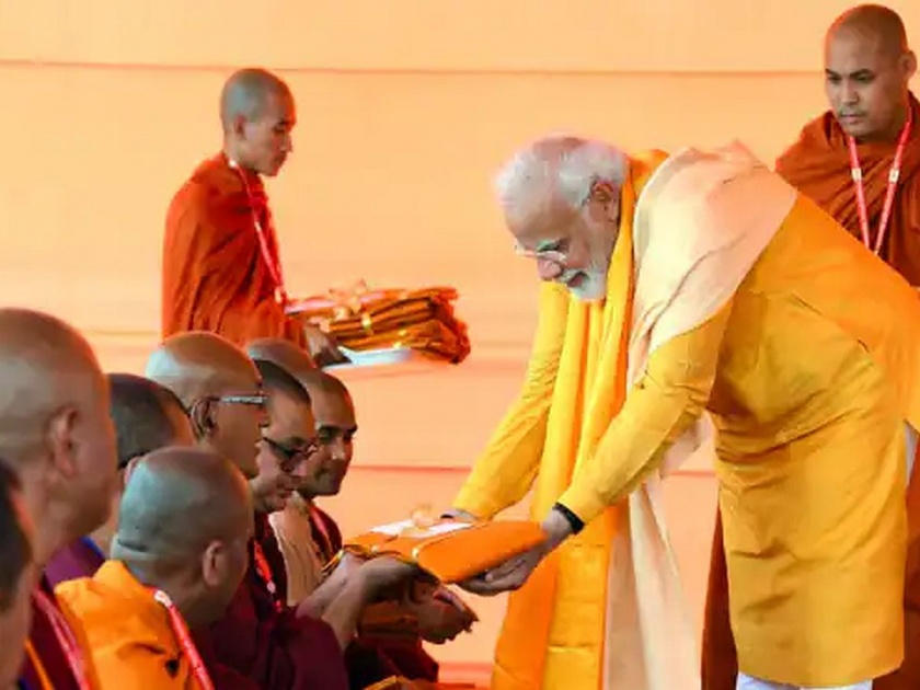PM Narendra Modi's visit to Lumbini; Said, Ram is incomplete without Nepal and says his special relationship with Buddha | PM मोदींची लुंबिनीला भेट; म्हणाले- नेपाळ शिवाय राम अपूर्ण, बुद्धांसोबत सांगितलं खास नातं
