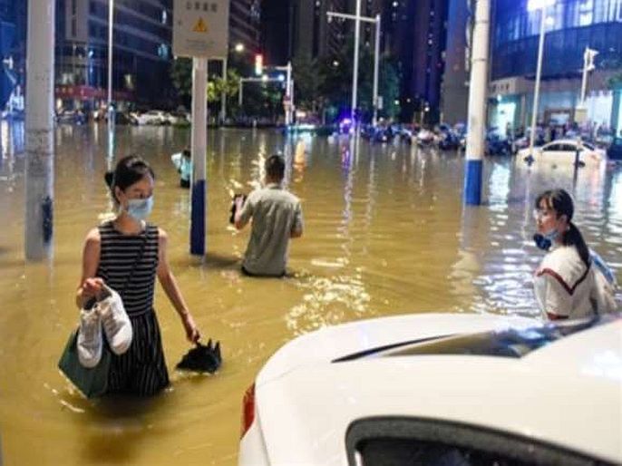 After corona virus china face flood situation 106 dead loss of millions | चीनमध्ये कोरोनानंतर आता पुराचं थैमान, 106 जणांचा मृत्यू, लाखोंचं नुकसान