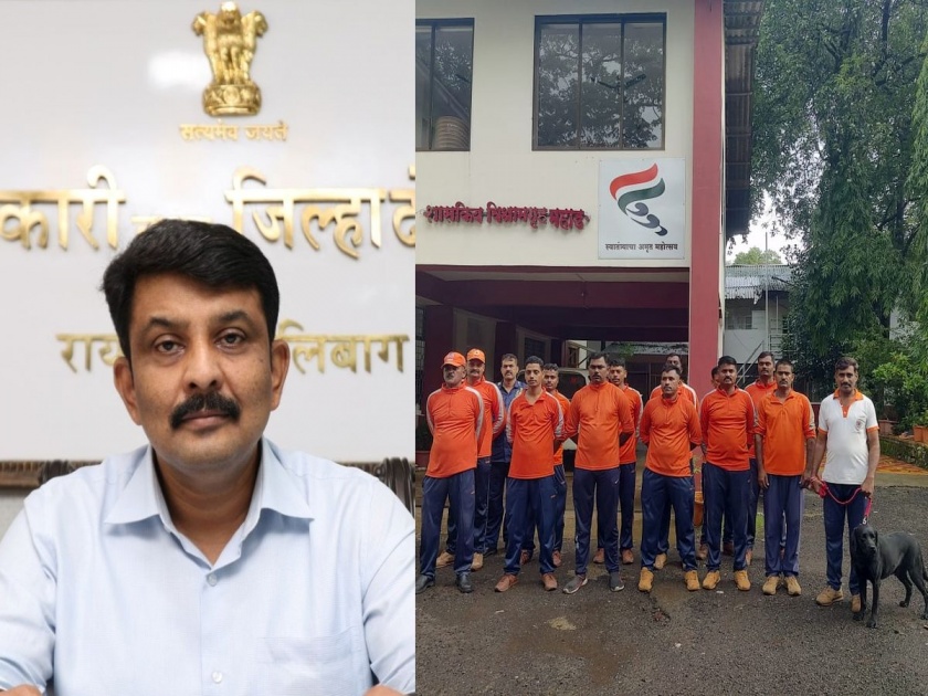 Two units of National Disaster Response Force reached in the district; Collector Mahendra Kalyankar interacted with the soldiers | जिल्ह्यात राष्ट्रीय आपत्ती निवारण दलाच्या दोन तुकड्या दाखल;  जिल्हाधिकारी कल्याणकर यांनी साधला जवानांशी संवाद