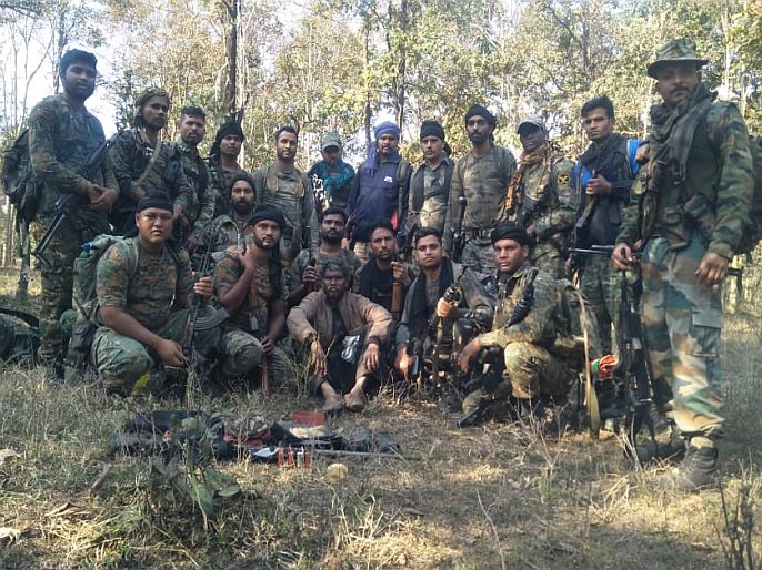 An extremist Naxalite arrested, clash lasted for 45 minutes | १४ लाखांचे बक्षिस असलेल्या जहाल नक्षलवाद्यास अटक, ४५ मिनिटे चालली चकमक 