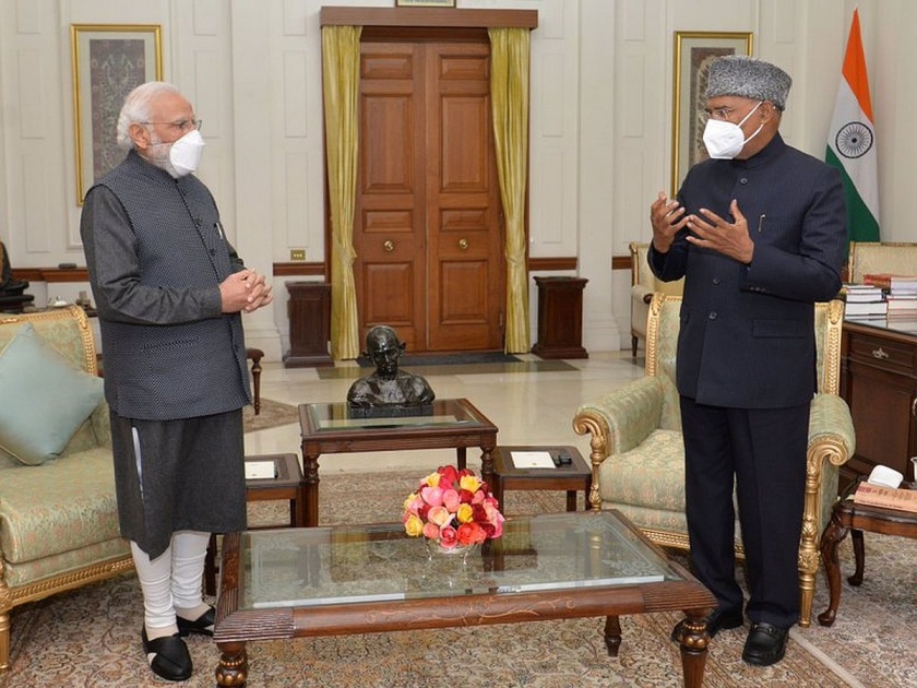 PM security breach president Ramnath Kovind met prime minister Narendra Modi at the rashtrapati bhavan | PM Modi Security Breach: सुरक्षेतील त्रुटीनंतर PM मोदींनी घेतली राष्ट्रपतींची भेट, सांगितलं नेमकं काय घडलं