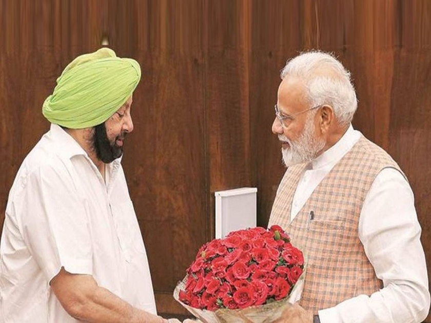 Punjab captain amarinder singh party punjab lok congress merger in bjp | Amarinder Singh: कॅप्टन अमरिंदर सिंगांचा संपूर्ण पक्ष भाजपत विलीन होणार, कुटुंबासह अर्धा डझन माजी आमदारांचा समावेश 